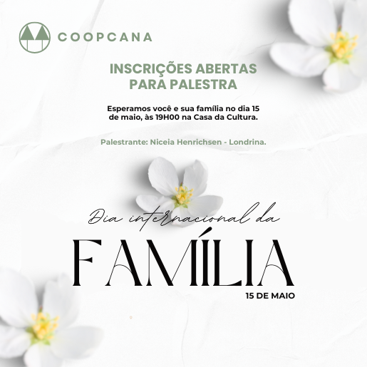 “Palestra: Dia Internacional da Família”